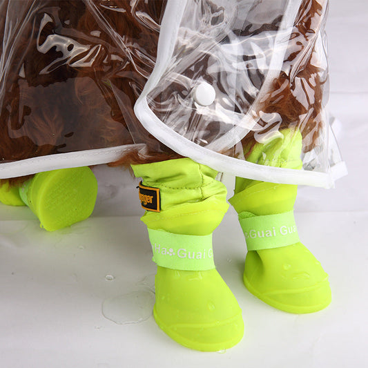 KFX-2137533 Waterproof Non-Slip Dog Shoes for All-Weather Protection and Comfort
