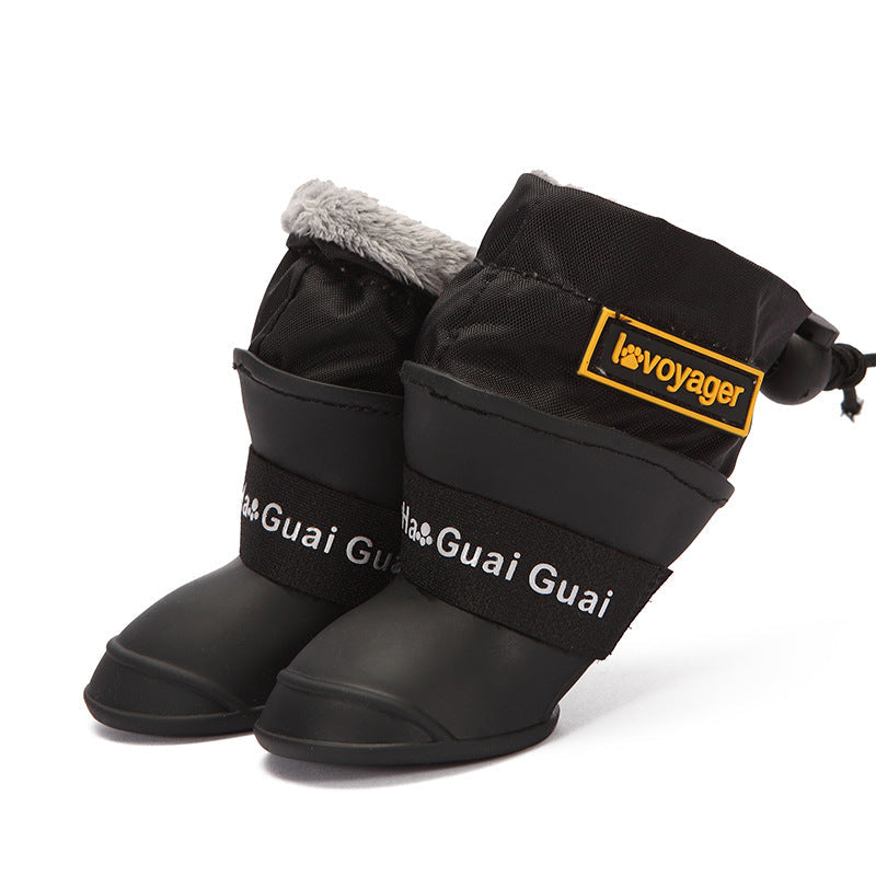 KFX-2137533 Waterproof Non-Slip Dog Shoes for All-Weather Protection and Comfort