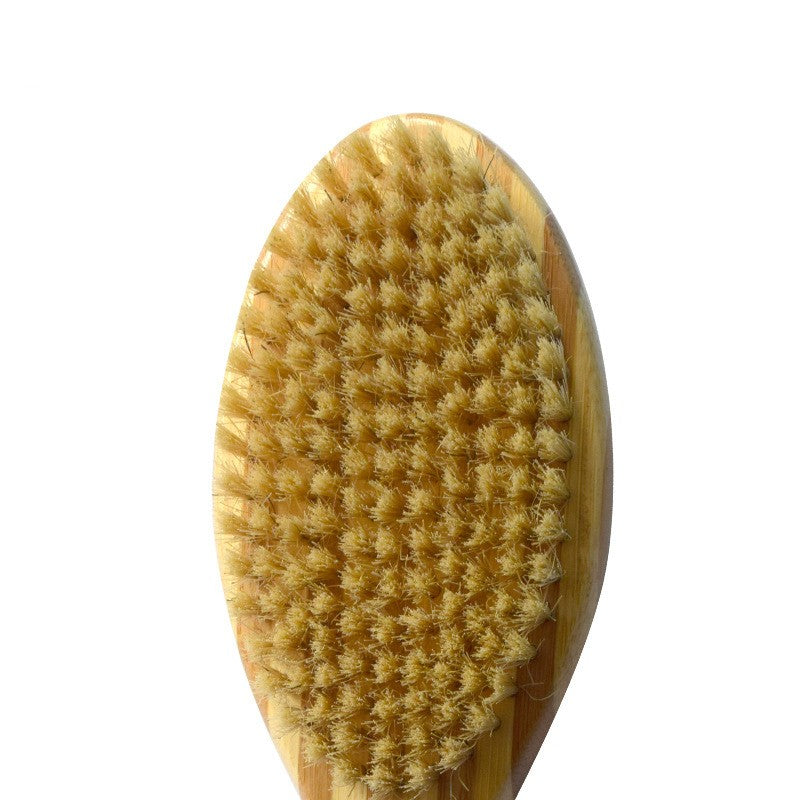 KFX-2142269 Bamboo Two-Sided Pig Hair Comb for Dogs and Cats - 235 x 70 x 60mm