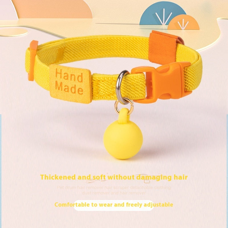 KFX-2142653 Small Dog Polyester Pet Collar in Various Colors (22-32cm)