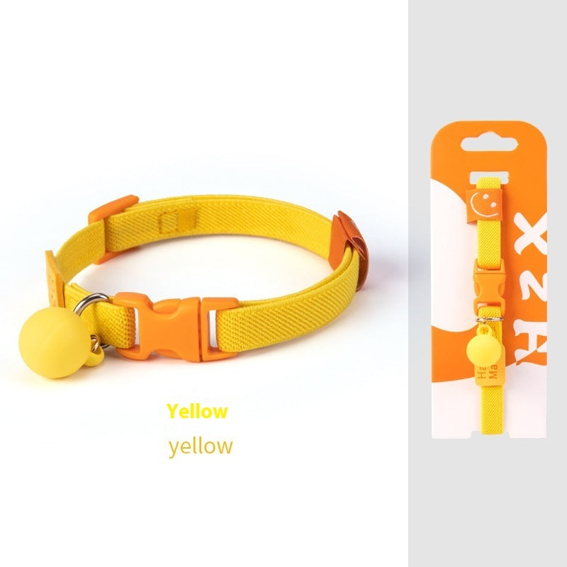KFX-2142653 Small Dog Polyester Pet Collar in Various Colors (22-32cm)