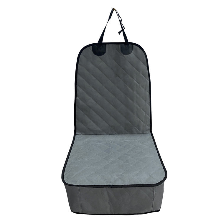 KFX-2142909 Quilted Cotton Front Seat Cover Protector for Pets - Waterproof Car Seat Cushion, Universal Fit
