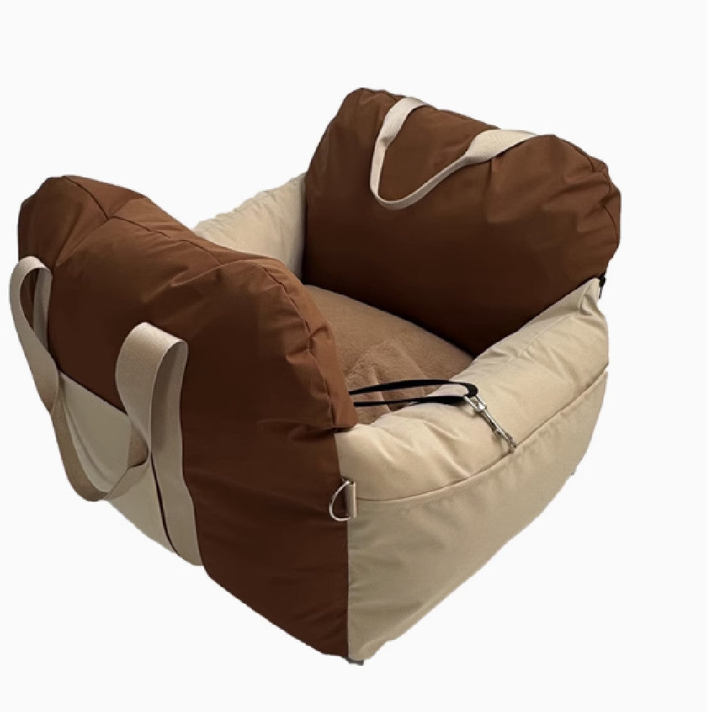 KFX-2148285 Car Mounted Kennel for Small and Medium Dogs - Waterproof, Removable Liners in Various Colors