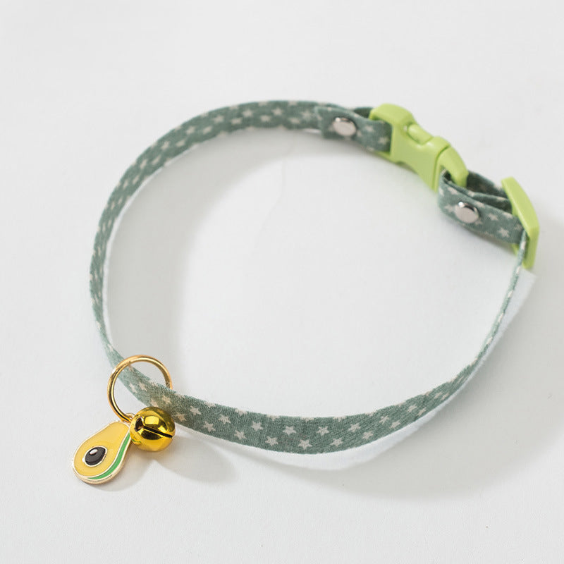 KFX-2149693 Adjustable Cat Collar with Bell and Bow Tie for Small Dogs and Pets, Ideal for Everyday Wear and Special Occasions