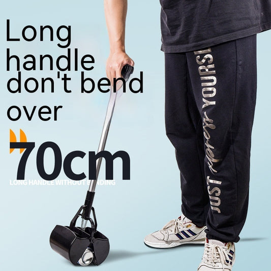 KFX-2150205 Extra Long Pooper Scooper with Aluminum Alloy Handle for Easy Dog Waste Cleanup