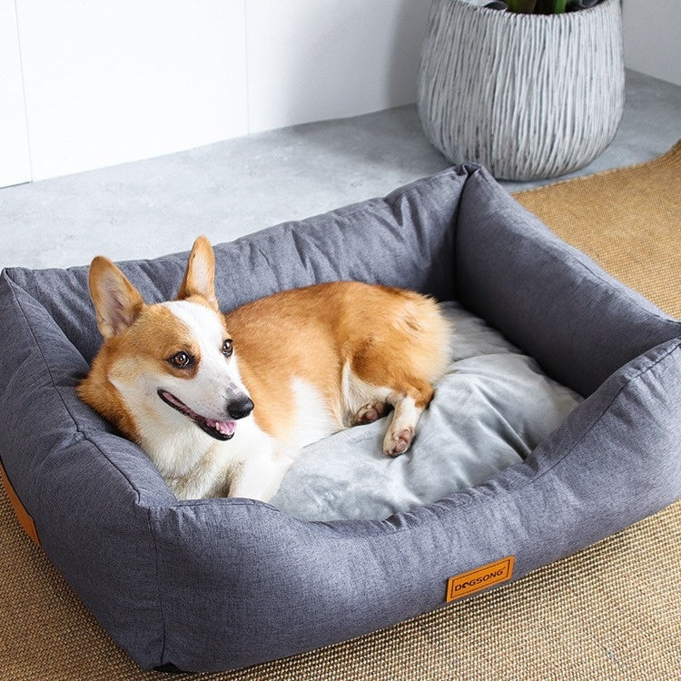 KFX-2150461 Khaki Dog Kennel with Warm Winter Mattress - Various Sizes Available