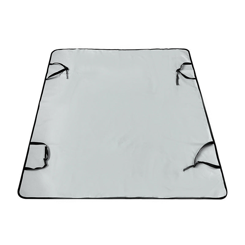 KFX-2151229 Water and Dirt Resistant Car Pet Mat for Rear Seat with Various Colors and Patterns