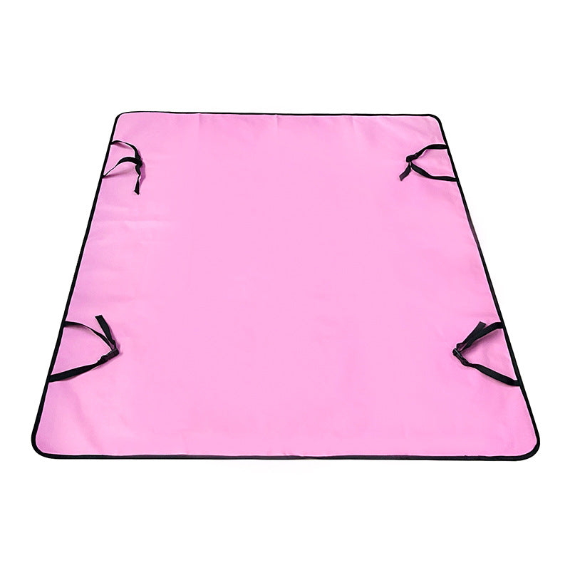 KFX-2151229 Water and Dirt Resistant Car Pet Mat for Rear Seat with Various Colors and Patterns