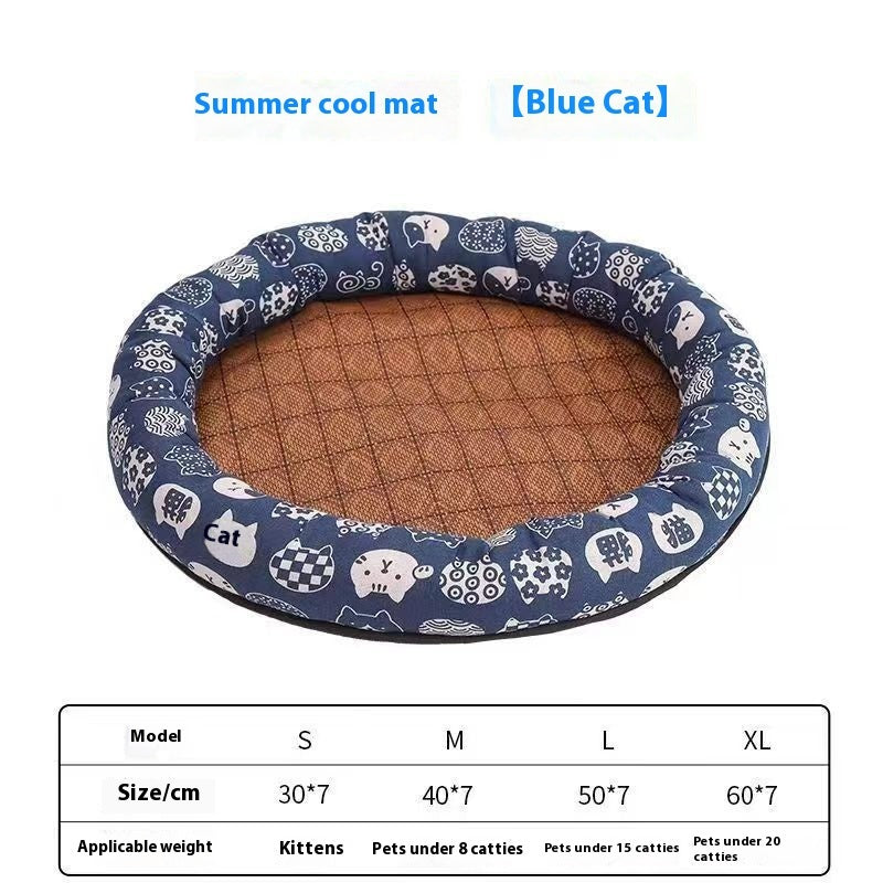 KFX-2152253 Cooling Summer Pet Mat - Versatile Options for Young Pets and Small to Medium Dogs and Cats