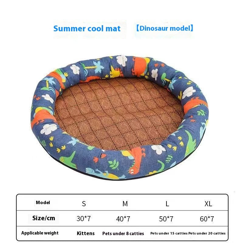 KFX-2152253 Cooling Summer Pet Mat - Versatile Options for Young Pets and Small to Medium Dogs and Cats