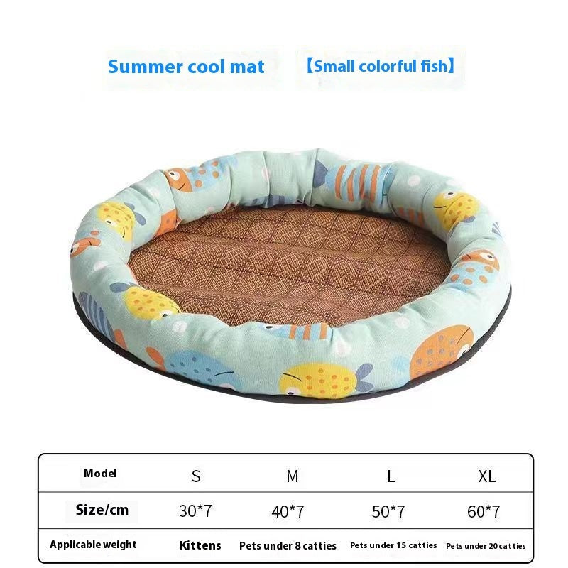 KFX-2152253 Cooling Summer Pet Mat - Versatile Options for Young Pets and Small to Medium Dogs and Cats