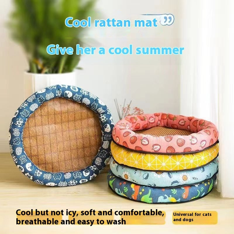 KFX-2152253 Cooling Summer Pet Mat - Versatile Options for Young Pets and Small to Medium Dogs and Cats