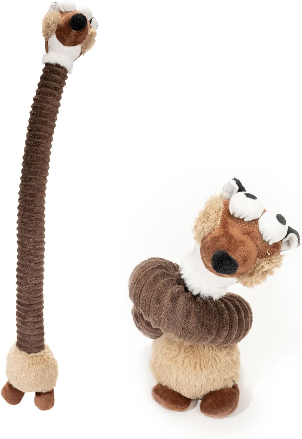 KFX-2153661 Plush Squeaky Crinkle Dog Toys for Puppies and Medium Dogs - Chew and Teething Playtime Activity