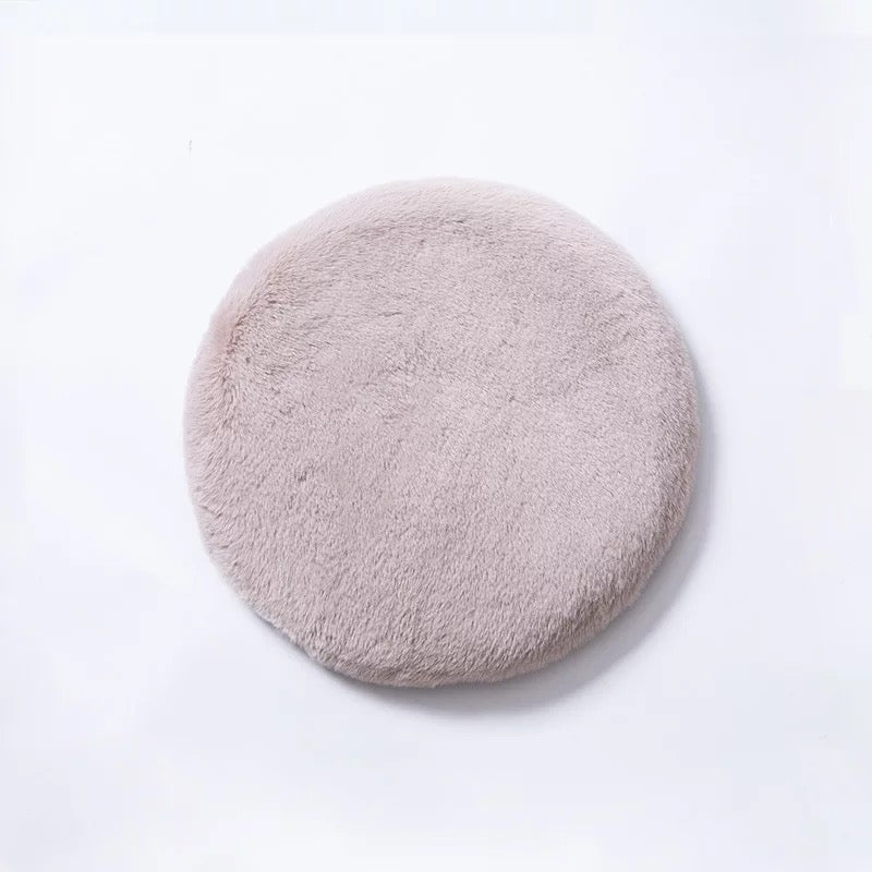 KFX-2154045 Winter Velvet Memory Foam Pet Cushion with Removable Cover for Dogs and Cats - 50cm and 40cm Options