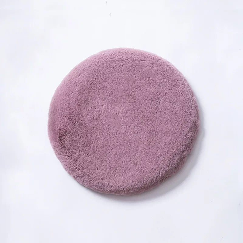 KFX-2154045 Winter Velvet Memory Foam Pet Cushion with Removable Cover for Dogs and Cats - 50cm and 40cm Options