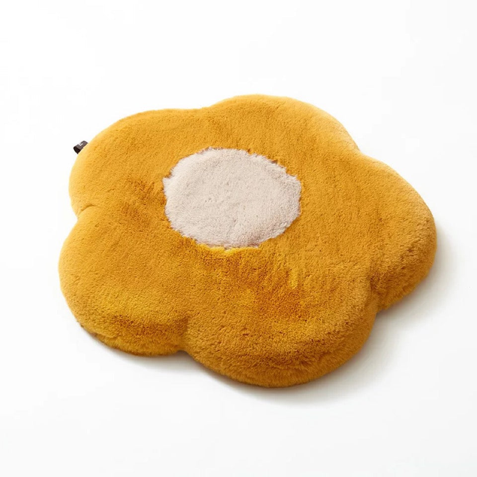 KFX-2154045 Winter Velvet Memory Foam Pet Cushion with Removable Cover for Dogs and Cats - 50cm and 40cm Options