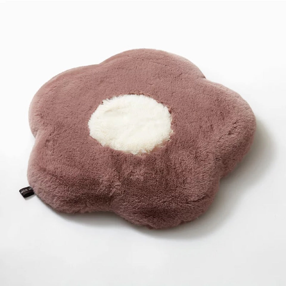 KFX-2154045 Winter Velvet Memory Foam Pet Cushion with Removable Cover for Dogs and Cats - 50cm and 40cm Options