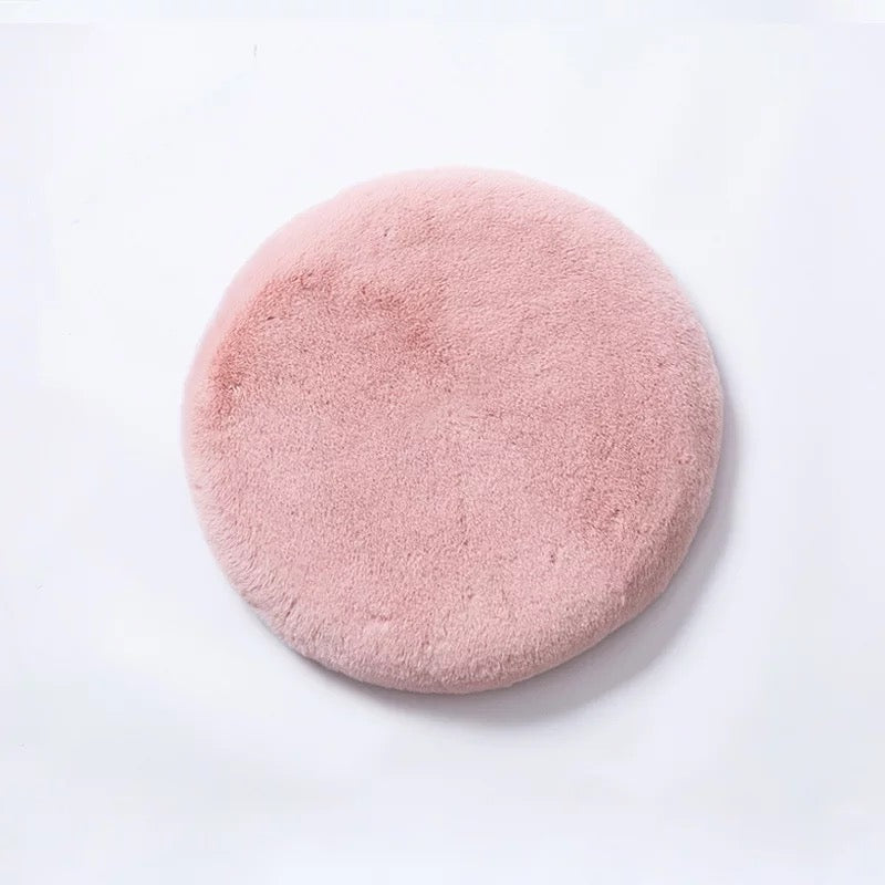 KFX-2154045 Winter Velvet Memory Foam Pet Cushion with Removable Cover for Dogs and Cats - 50cm and 40cm Options