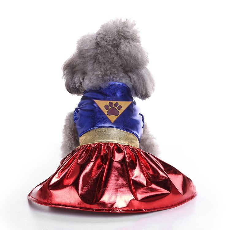 KFX-2158525 Christmas-Themed Dog Clothing in Various Styles and Sizes: Skirts, Dresses, and Costumes