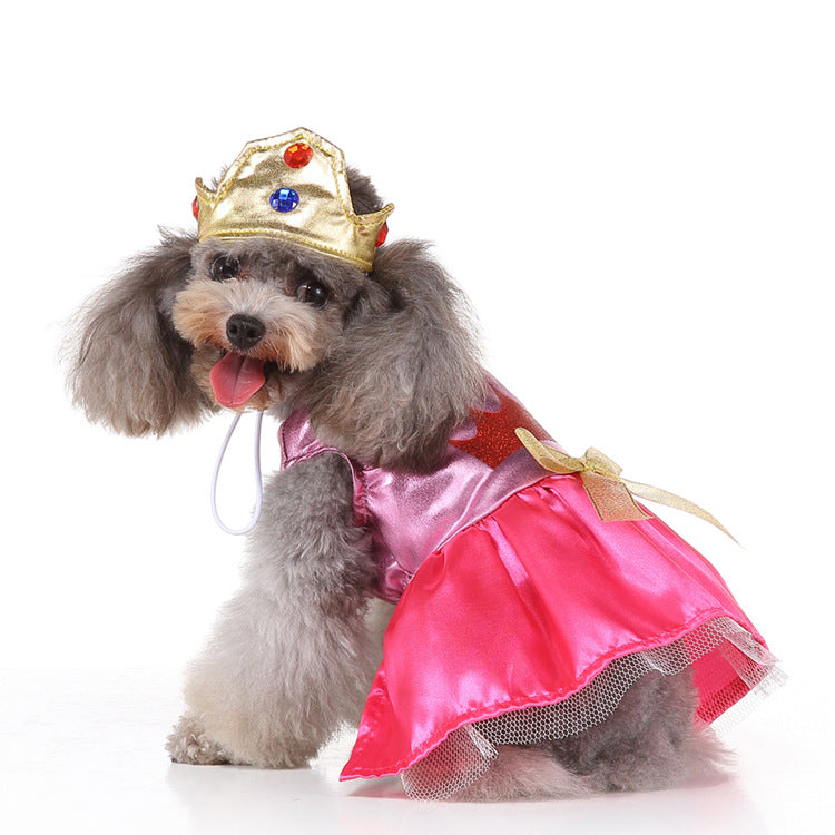 KFX-2158525 Christmas-Themed Dog Clothing in Various Styles and Sizes: Skirts, Dresses, and Costumes