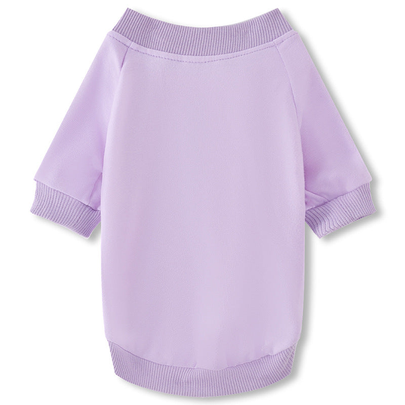 KFX-2163005 Cozy Cotton Pullover Sweater for Pets in Various Colors and Sizes