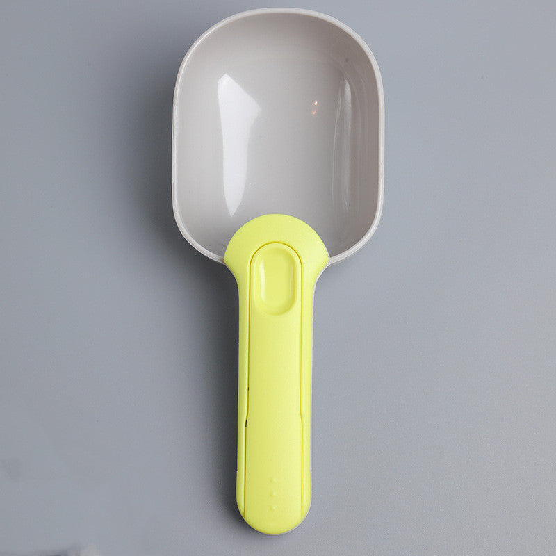 KFX-2169277 Pet Food Spatula with Canned Spoon Seal – Durable ABS Design, 20 x 8 x 4 cm, Lightweight 40 g