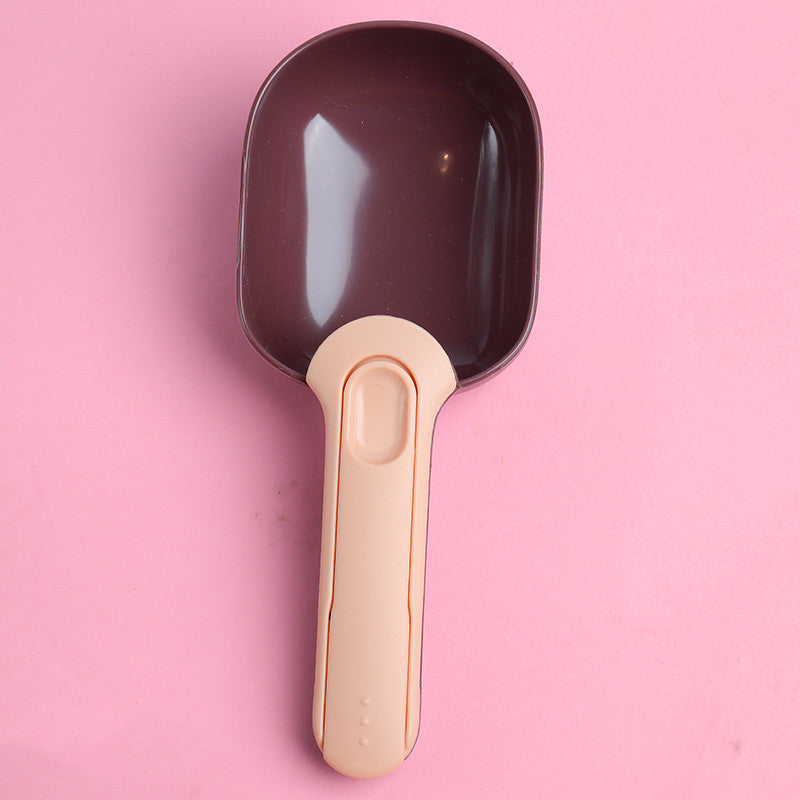 KFX-2169277 Pet Food Spatula with Canned Spoon Seal – Durable ABS Design, 20 x 8 x 4 cm, Lightweight 40 g