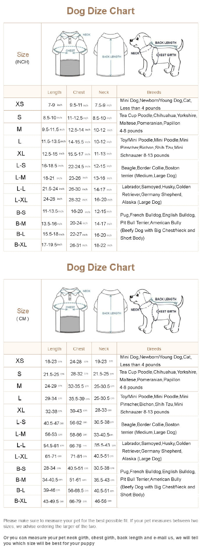 KFX-2171837 Big Dog Dress with Bow Tie - Stylish Cotton Puppy Suit in Black, Gray, Sky Blue, and Red Brown Sizes XS to XL
