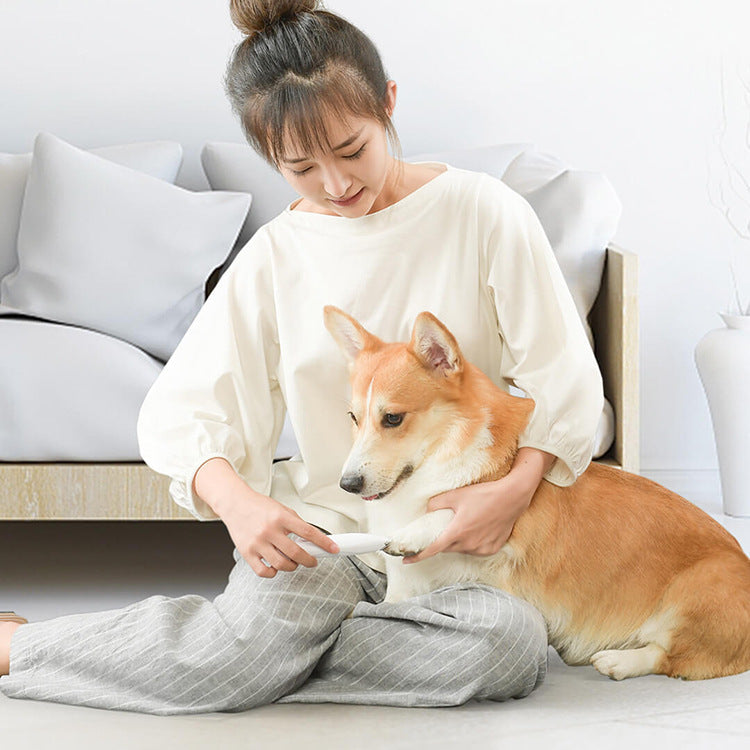 KFX-2175037 Pet Local Electric Dog Hair Trimmer - Rechargeable Pet Shaver for Puppies