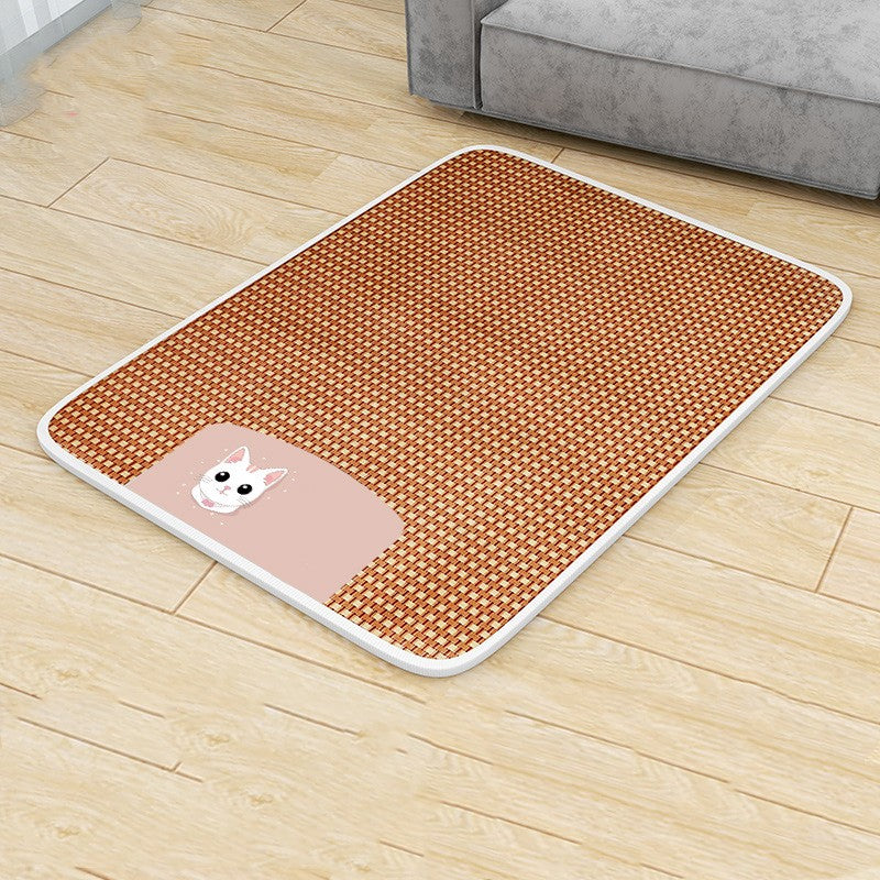 KFX-2175293 Cooling Pet Mat for Small and Large Pets – Pink & Blue Options in Multiple Sizes