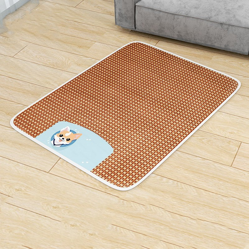 KFX-2175293 Cooling Pet Mat for Small and Large Pets – Pink & Blue Options in Multiple Sizes