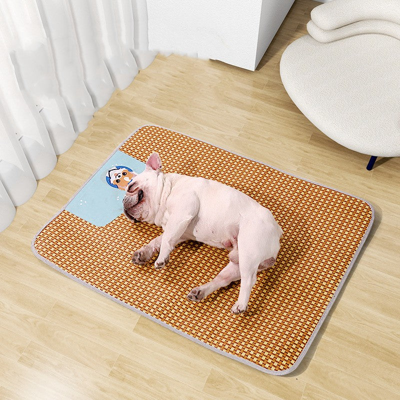 KFX-2175293 Cooling Pet Mat for Small and Large Pets – Pink & Blue Options in Multiple Sizes