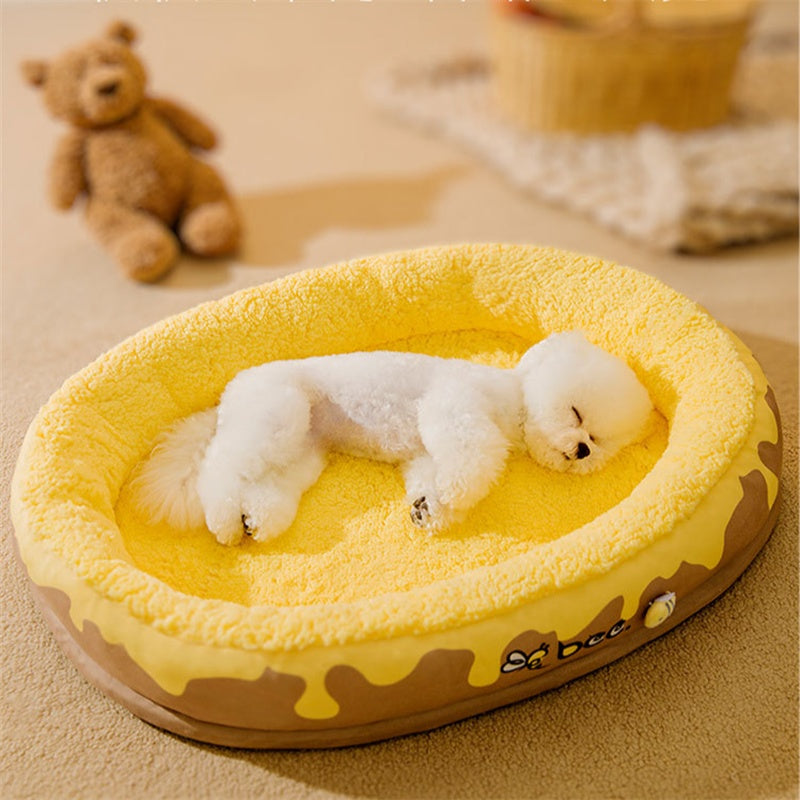 KFX-2176701 Cozy Removable and Washable Warm Dog Bed for Small to Medium Pets