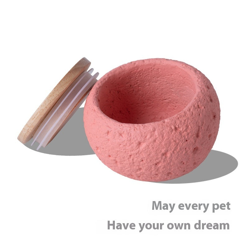 KFX-2182845 Pet Memorial Cement Cinerary Urn for Ash Storage