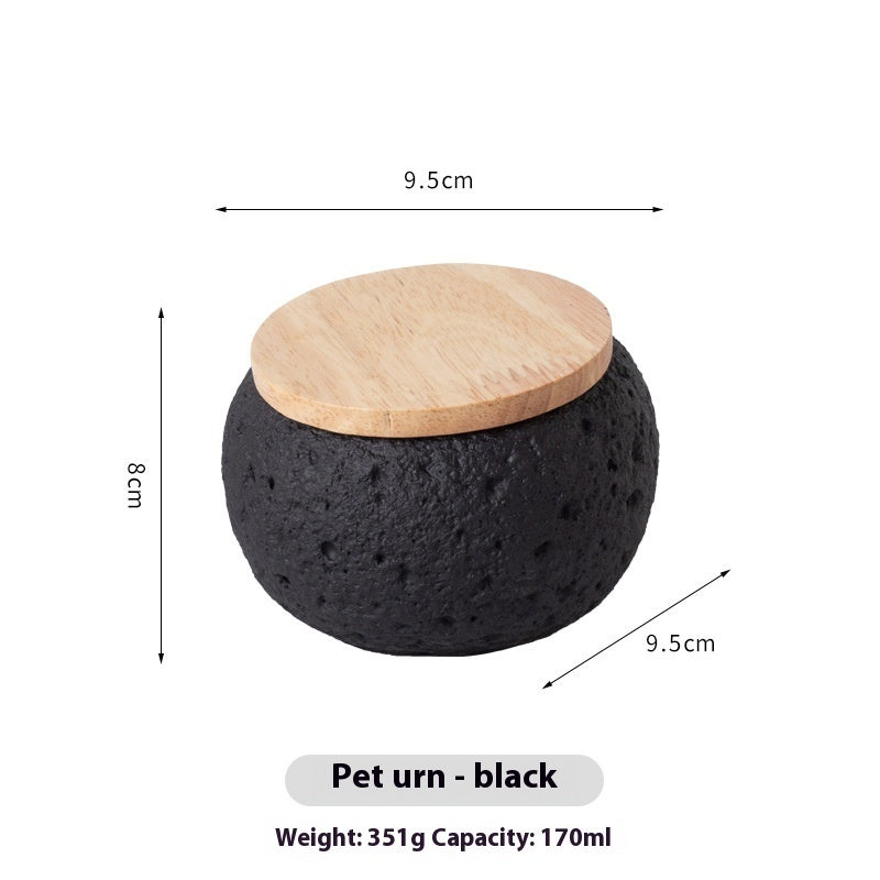 KFX-2182845 Pet Memorial Cement Cinerary Urn for Ash Storage