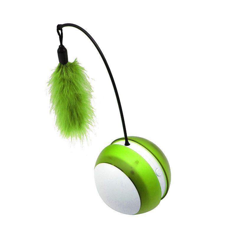 KFX-2185789 Electric Tumbler Cat Toy with LED Lights and Sound Features