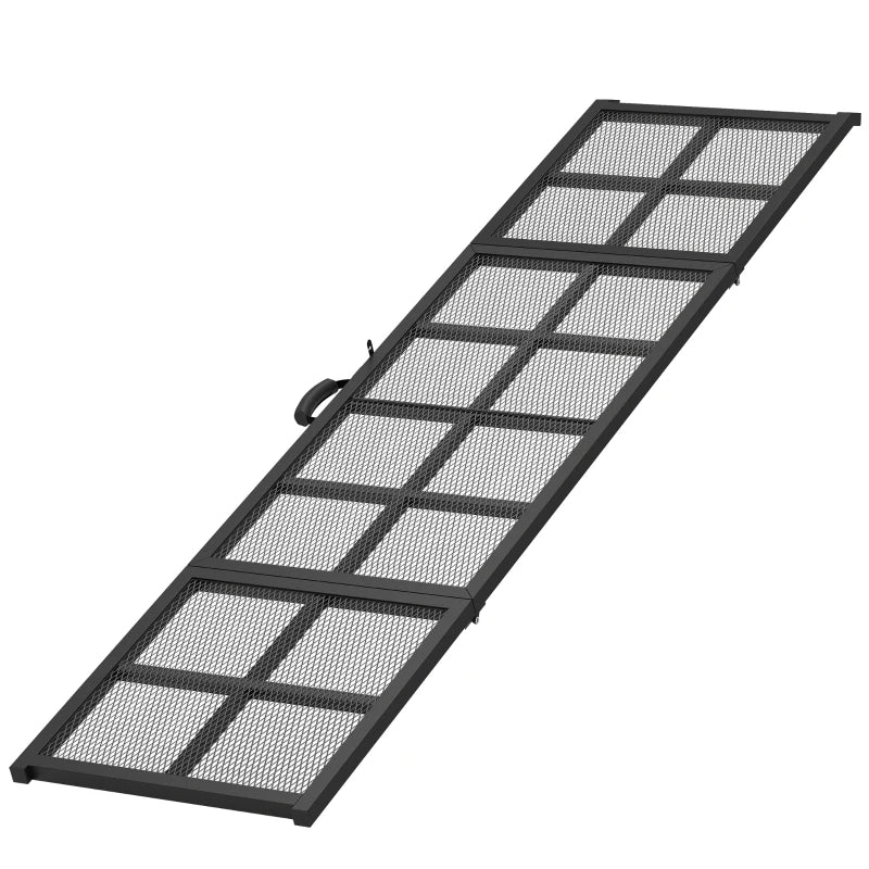 KFX-2188221 Extra Long Folding Dog Ramp with Non-Slip Surface for Easy SUV and Vehicle Access