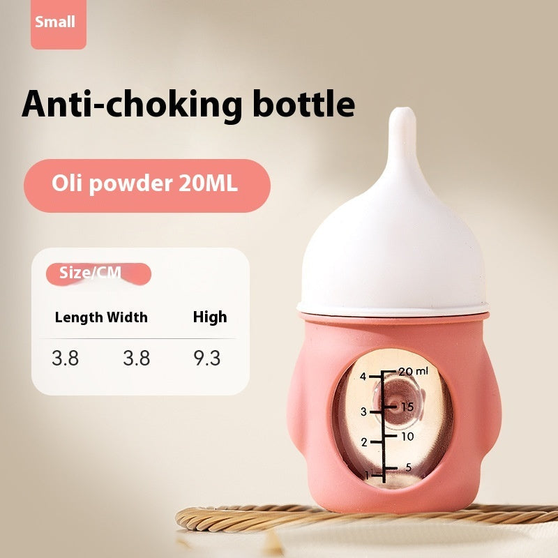 KFX-2188733 Bionic Silicone Pet Feeding Bottle, 20ml & 80ml Sizes, Anti-Choke Design for Kittens and Puppies