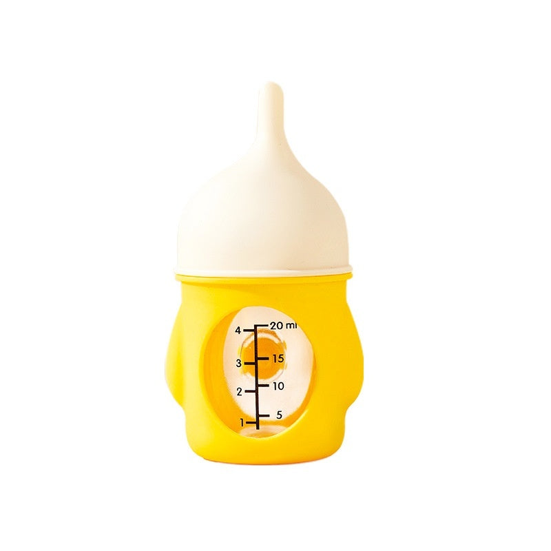 KFX-2188733 Bionic Silicone Pet Feeding Bottle, 20ml & 80ml Sizes, Anti-Choke Design for Kittens and Puppies