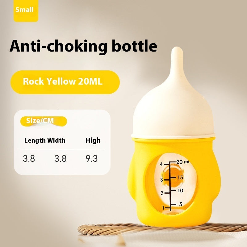 KFX-2188733 Bionic Silicone Pet Feeding Bottle, 20ml & 80ml Sizes, Anti-Choke Design for Kittens and Puppies
