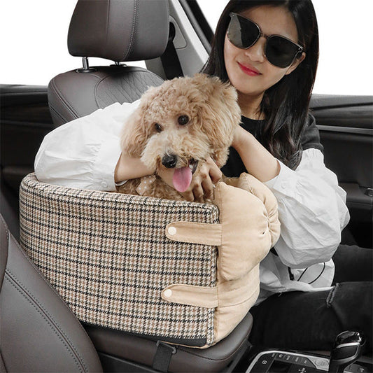 KFX-2188989 Car Central Control Pet Bed in Multiple Colors for Comfortable Travel