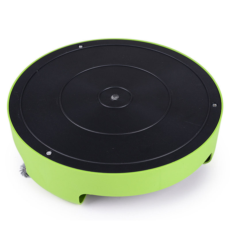 KFX-2190909 Shadowless Rotating Mouse and Cat Turntable in Plastic, Size 25 x 6.5 cm, Box Size 21 x 21 x 8 cm
