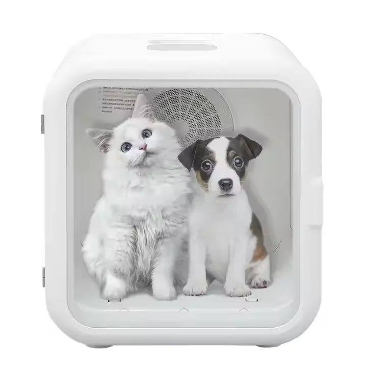 KFX-219219 Pet Drying Box - Automatic Hair Dryer for Dogs and Cats, 62L Smart Bathing Device