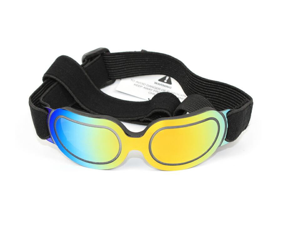 KFX-2192317 Colorful Dog and Cat Sunglasses with UV Protection – Stylish and Durable Pet Eye Wear
