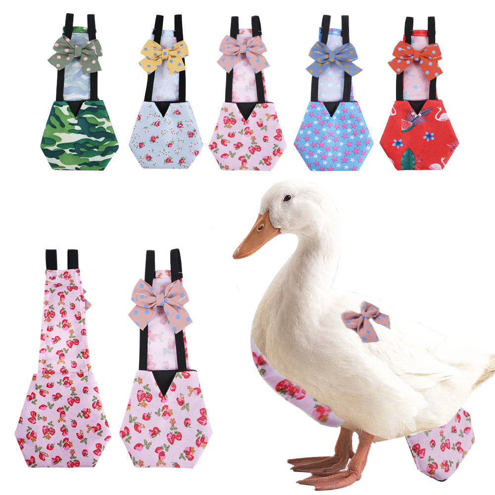 KFX-2193085 Pet Diapers for Chickens, Ducks & Geese - Available in Pink, Purple & Yellow Rabbit Colors