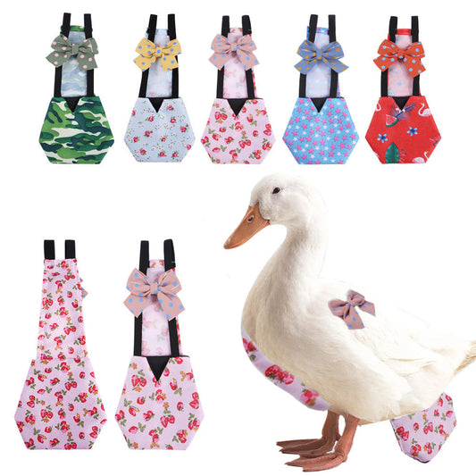 KFX-2193085 Pet Diapers for Chickens, Ducks & Geese - Available in Pink, Purple & Yellow Rabbit Colors