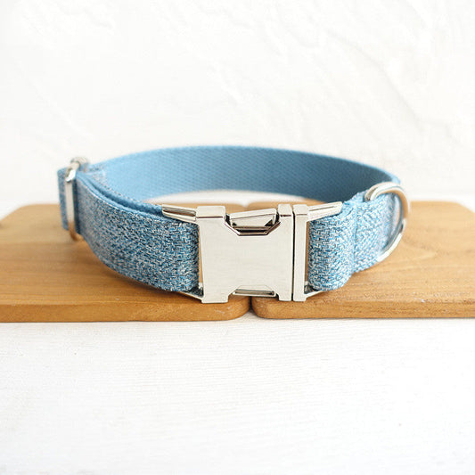 KFX-2194493 Thickened Pet Collar Leash – Adjustable Sizes XS to XL with Durable Design