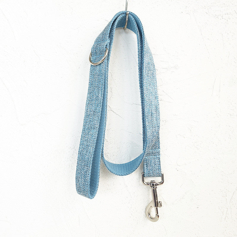 KFX-2194493 Thickened Pet Collar Leash – Adjustable Sizes XS to XL with Durable Design
