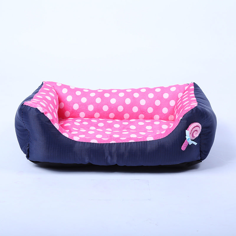 KFX-2194749 Cartoon Pet Kennel in Cotton - Available in Three Sizes: Large, Medium, Small