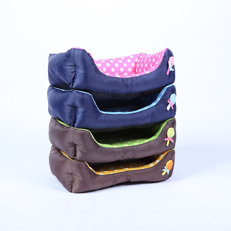 KFX-2194749 Cartoon Pet Kennel in Cotton - Available in Three Sizes: Large, Medium, Small